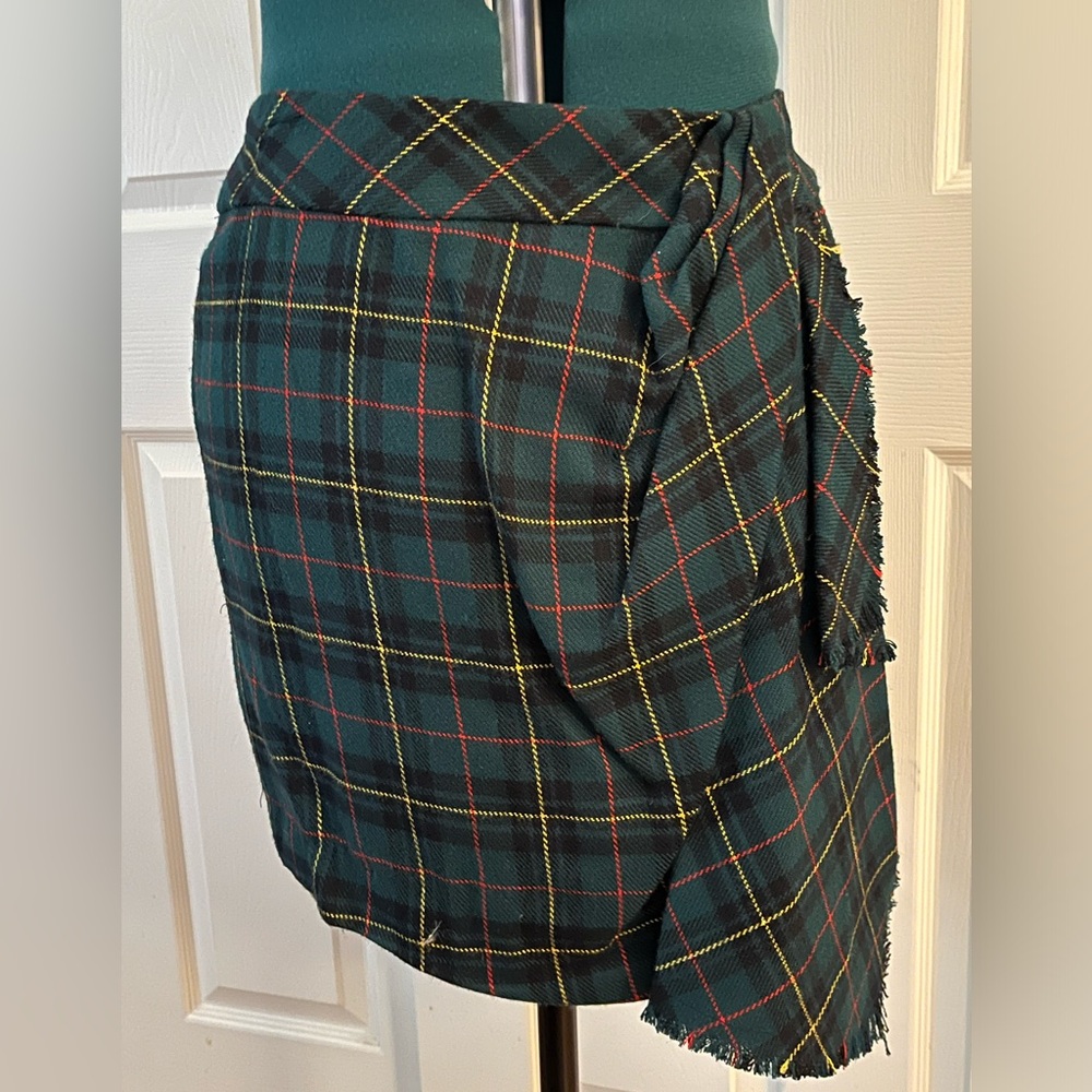 Plaid skirt